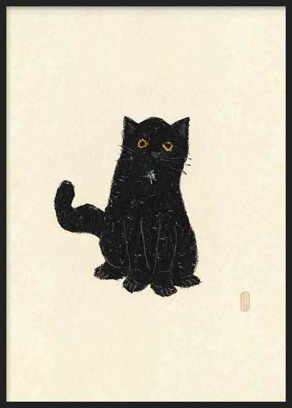 Charming Black Cat