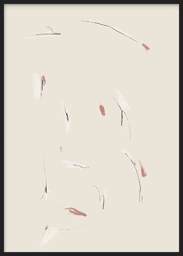 Subtle Lines and Soft Earth Tones