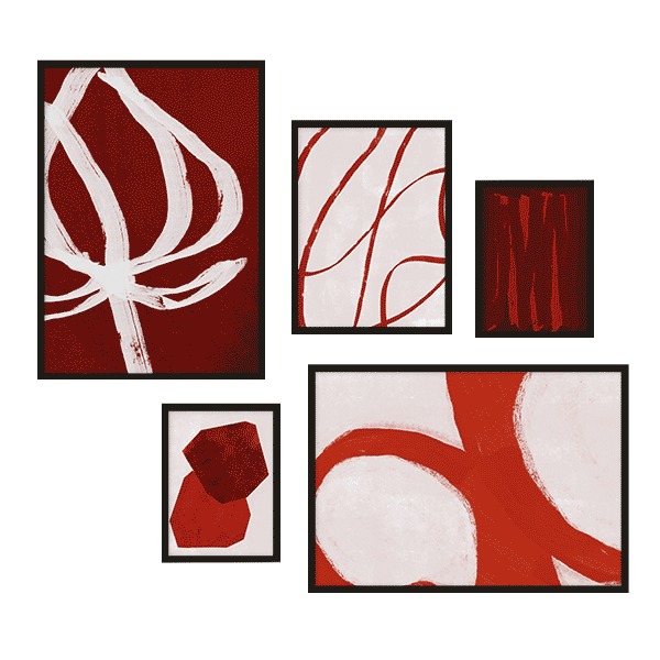 Mural III - Velvet Terracota