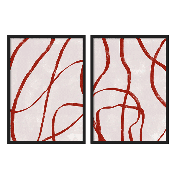Two Combo - Velvet Terracota Minimal