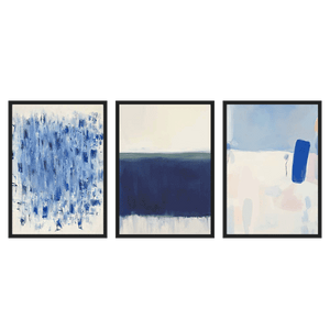 Outlet - Three Combo - Abstract Blue Harmony