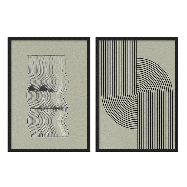 Two Combo - Wavy Reflections