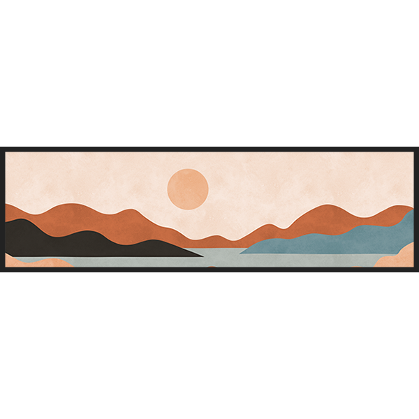 Landscape and sunset 4
