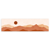 Horizontales Wandbild abstrakt Berglandschaft verfügbar auf kudeko.com