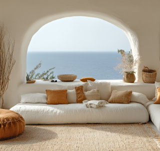 Pinturas para casas mediterrâneas