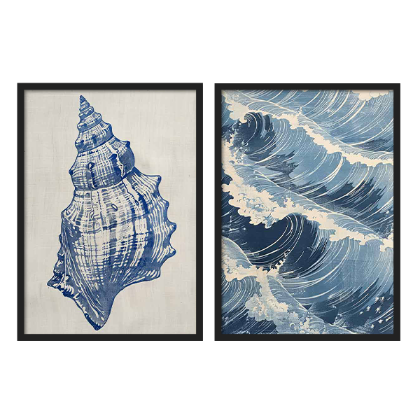 Two Combo -  Coastal Waves