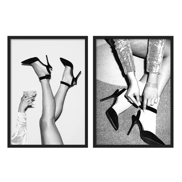 Two Combo - Disco and Cocktail Feet