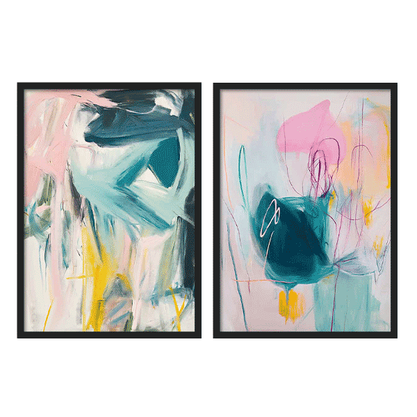 Two Combo - Colorful Strokes
