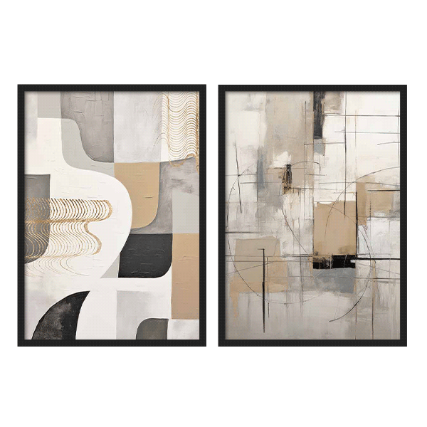 Two Combo -  Delicate Shapes II