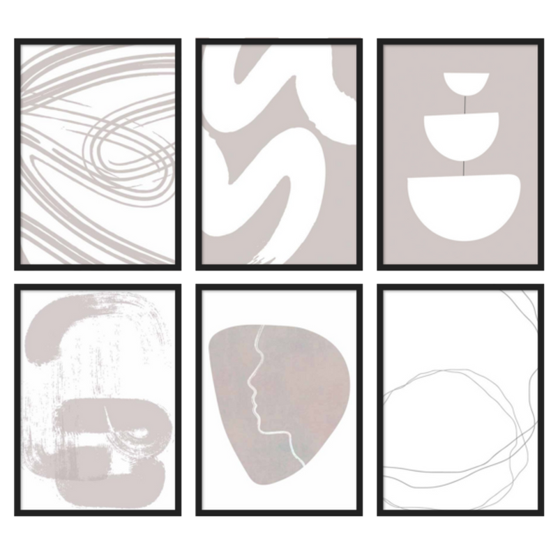 Six Combo - Soft and Beige