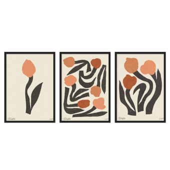 Three Combo - Modern Flower