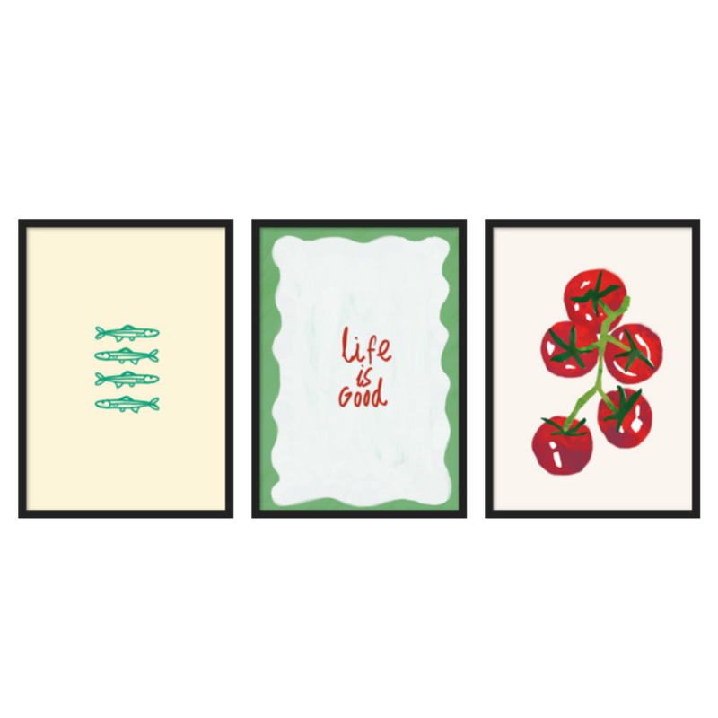 Three combo - Life is good