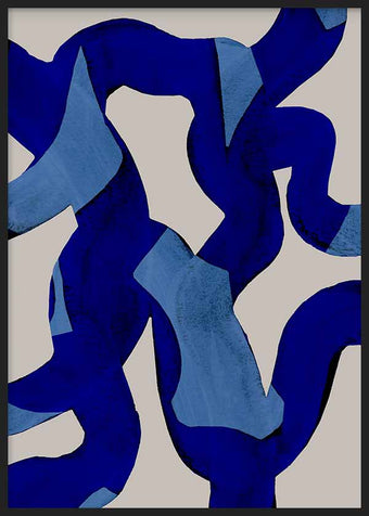 Abstract Brush Strokes 65X