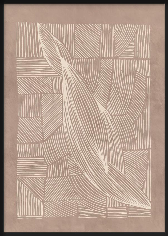 Abstract Irregular Lines
