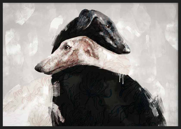 Cuadro horizontal, animales, At All Times II, kudeko.com