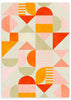 Cuadro colorido y abstracto, Posters, Prints, & Visual Artwork, Bauhaus Fun Pastel