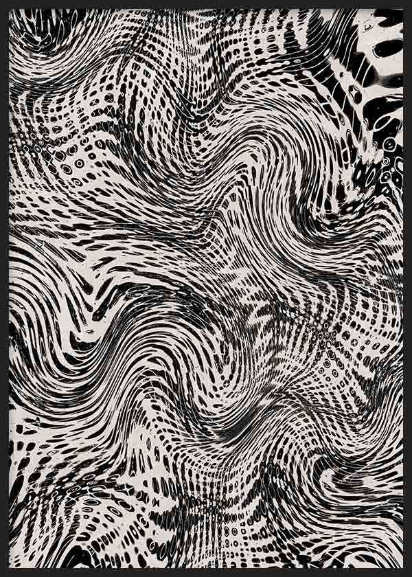 Black And White Net Pattern