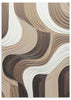 Cuadro geométrico y minimalista, Posters, Prints, & Visual Artwork, Brown Waves Veris Collection I