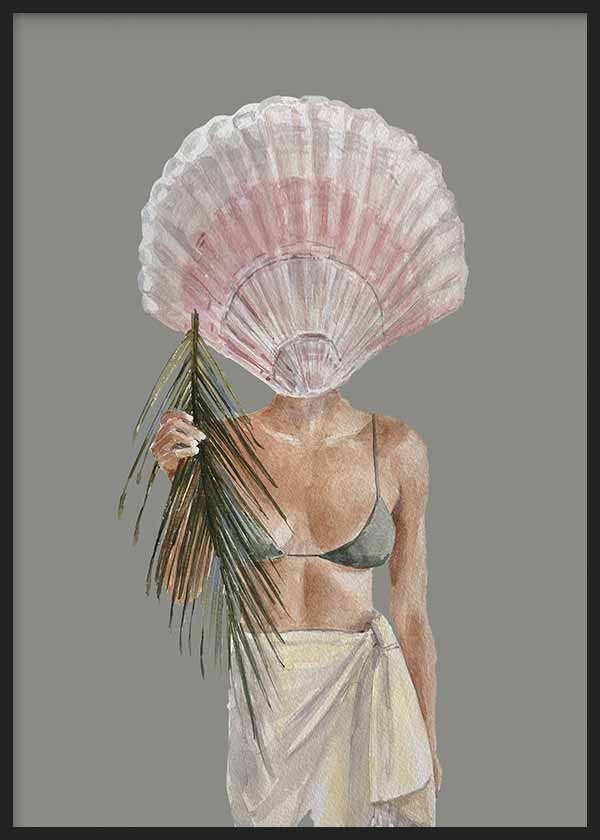 Coastal Art Brown VIII