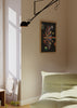 Surrealistisches Wandbild mit optischer Scheibe im Weltraum, Raumschiff und Planeten, dekorative kosmische Stimmung. Erhältlich auf kudeko.com