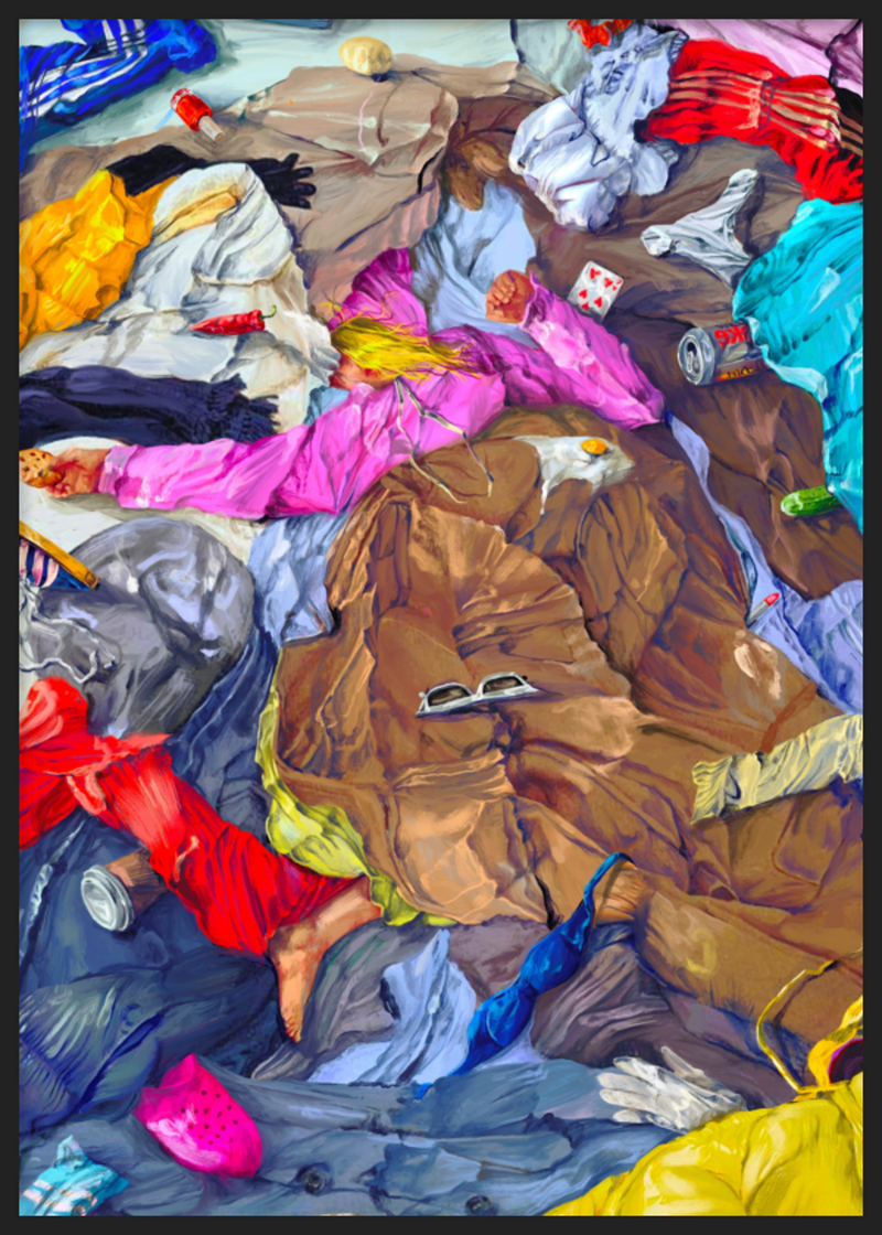 Colorful Clothes Chaos
