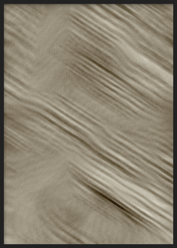 Cuadro decorativo con marco de estilo minimalista y orgánico, textura abstracta en tonos lino y arena, modelo Lino Salvaje