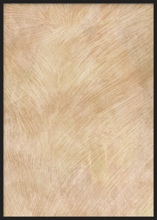 Dekoratives Wandbild mit Rahmen im minimalistischen und organischen Stil, abstrakte Textur in Sandtönen, Modell Pasto de Invierno. Erhältlich auf kudeko.com
