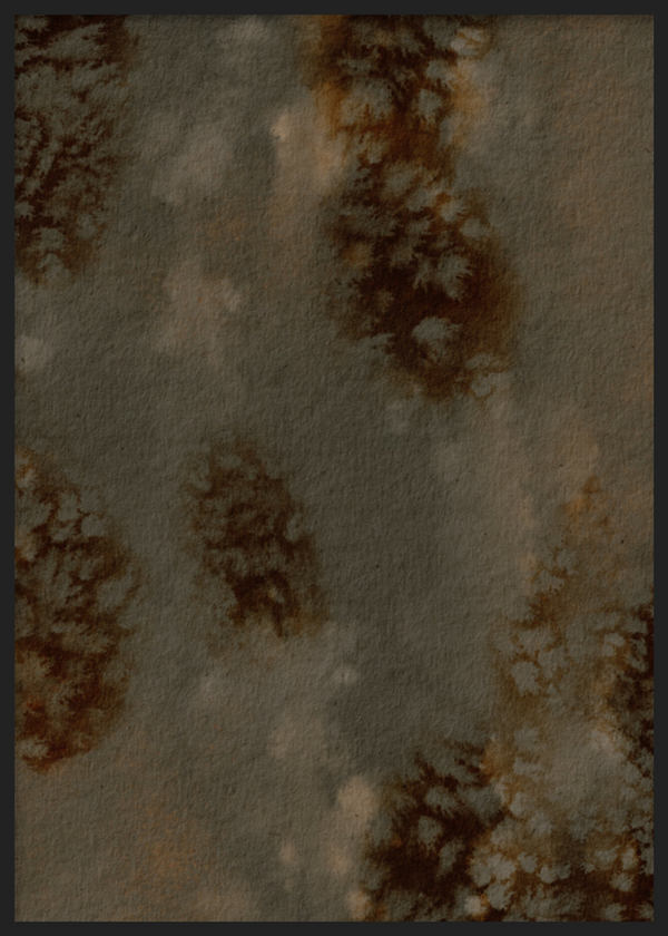 Cuadro decorativo con marco de estilo minimalista y orgánico, composición abstracta orgánica en tonos tierra, modelo Reflejos del Tiempo