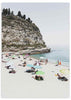 Cuadro fotográfico, playa, Italian beach, kudeko.com
