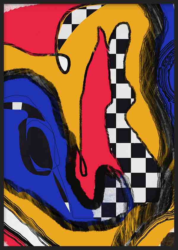 Leggings Bold Abstract
