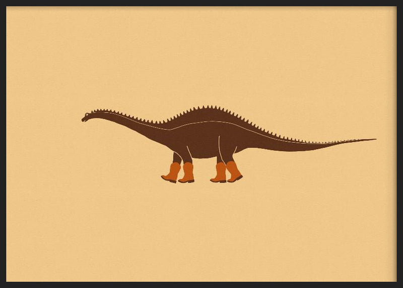 Rebbachisaurus Reba the Cowgirl Dinosaur Texture