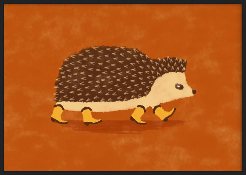Sonny the Hedgehog Running In Cowboy Boots
