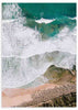 Cuadro fotográfico de playa y mar, vista aérea. Una obra con la que casi podrás sentir la brisa del océano.