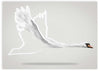 Cuadro horizontal, animales, Winged One, kudeko.com