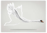 Cuadro horizontal, animales, Winged One, kudeko.com