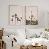 Cuadro fotográfico, cactus, Posters, Prints, & Visual Artwork, Pink Saguaro