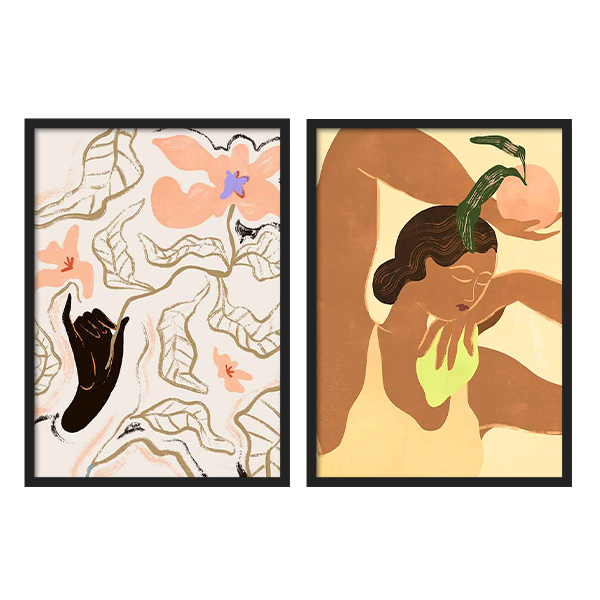 Two Combo -  Fleur Arty Guava