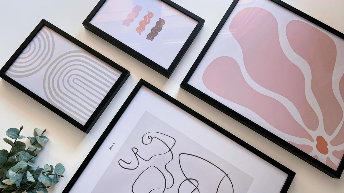 Inspirationsbilder aus unserer Kollektion. Der Kunstdruck wird ohne Rahmen verkauft.