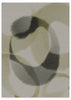 Lámina decorativa sin marco de estilo minimalista y orgánico, composición abstracta orgánica en tonos ceniza, modelo Aura Ceniza