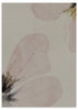 Lámina decorativa sin marco de estilo minimalista y sereno, pétalos florales en rosa suave, modelo Pétalos al Alba