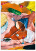 Lámina decorativa sin marco de estilo orgánico y colorido, bodegón cotidiano vibrante y artístico, modelo Vibrant Everyday Still Life