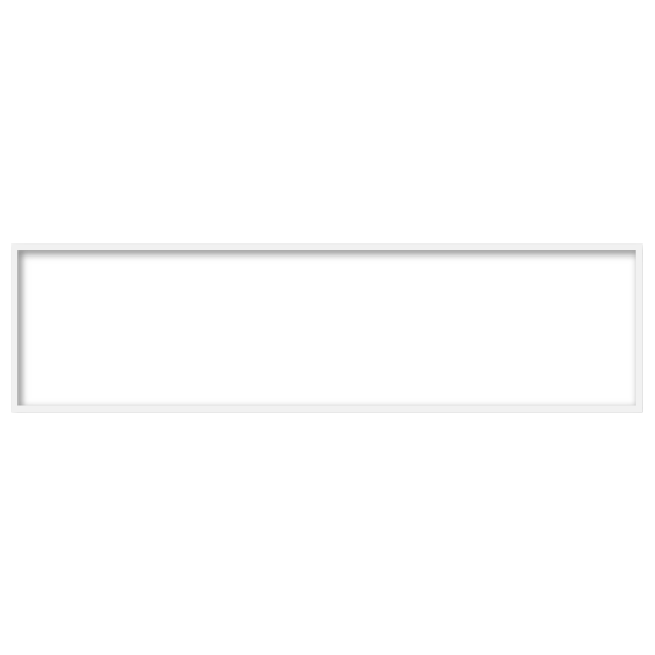 cuadro apaisado horizontal blanco