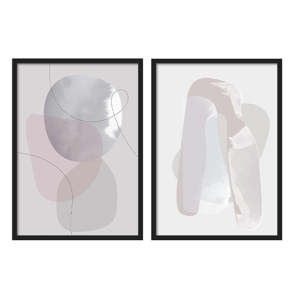 Two Combo -  Soft and Abstract