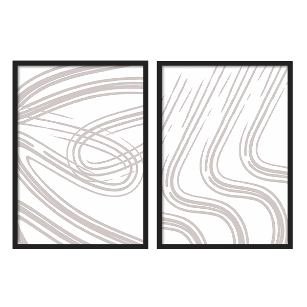 Two Combo -  Soft and Beige II
