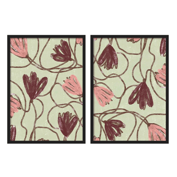 Two Combo - Dancing flowers