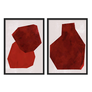 Outlet - Two Combo - Velvet Terracota Geométrico