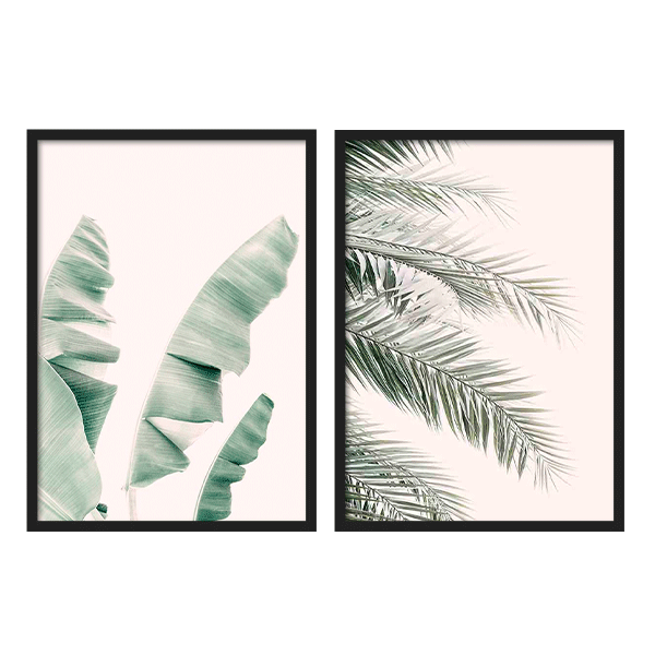 Two Combo - Blush Leaves