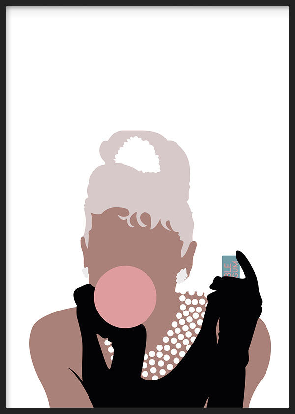 Audrey Hepburn Bubblegum