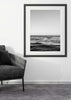 Decoración con cuadros, ideas -  cuadro de foto de mar y olas en blanco y negro