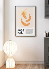 Decoración con cuadros, ideas -  cuadro para cocina. Colorido platanos